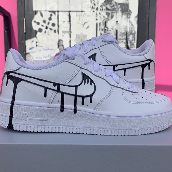 Nike Airforce 1 Drip – LzDIAMOND Customs